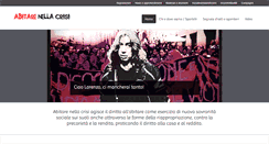 Desktop Screenshot of abitarenellacrisi.org